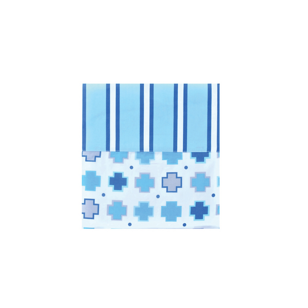 Compact Cot / Small Cot Sheets Blue