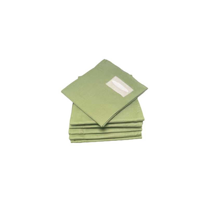 Olive Leaf Floor Mat Sheet Set Attached