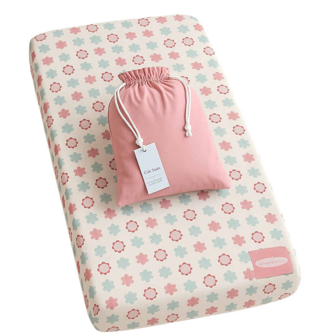 Signature Cot Sheets Pink – Jam Berry Australia
