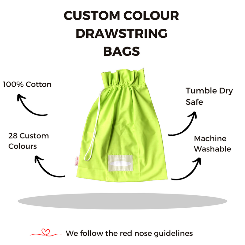 Drawstring Bag - Custom Colour