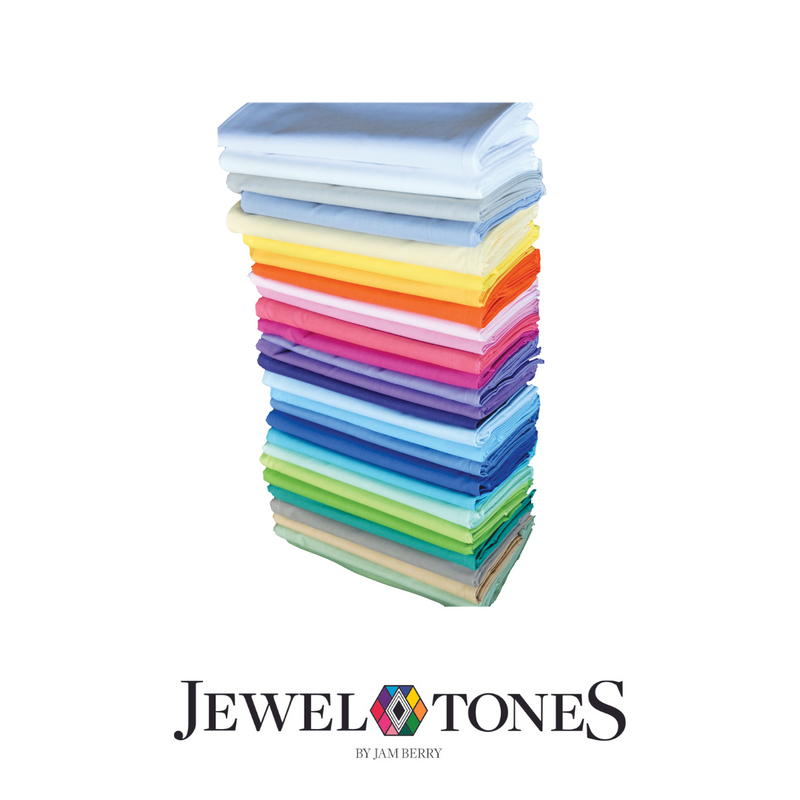 Jewel Tones - Floor Mat Sheet Set Attached 135cm