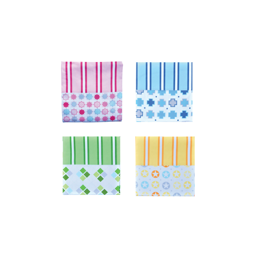 Pink Cot Bottom Sheet 135cm