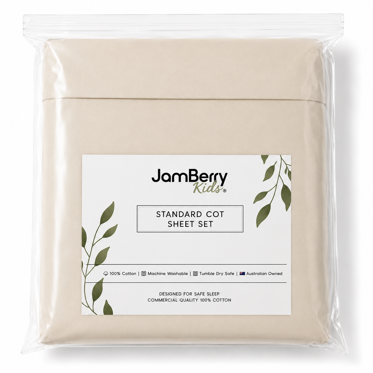 Cot Sheet Set - Gentle Fawn