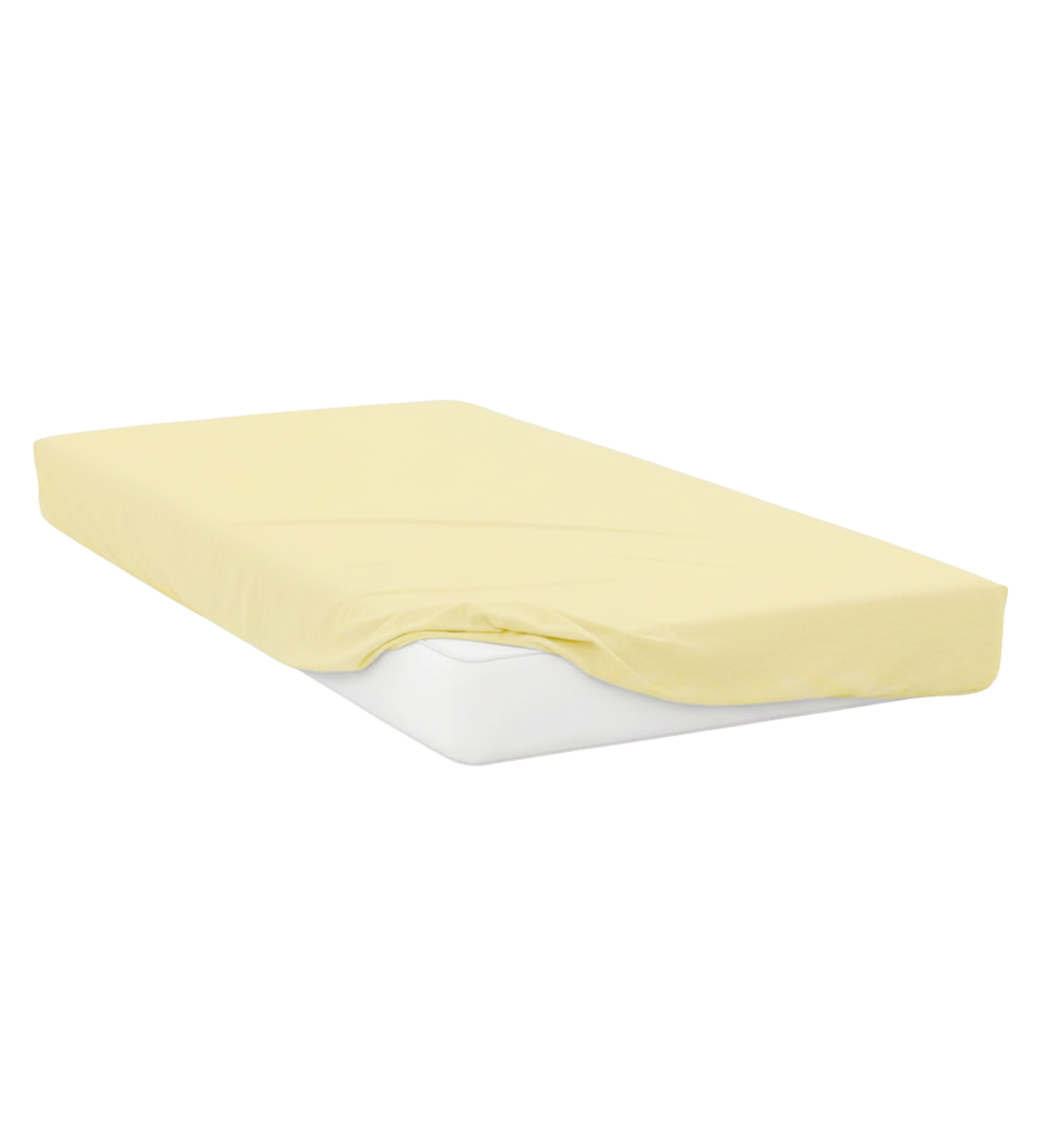 Compact Cot Bottom Sheet - Buttermilk