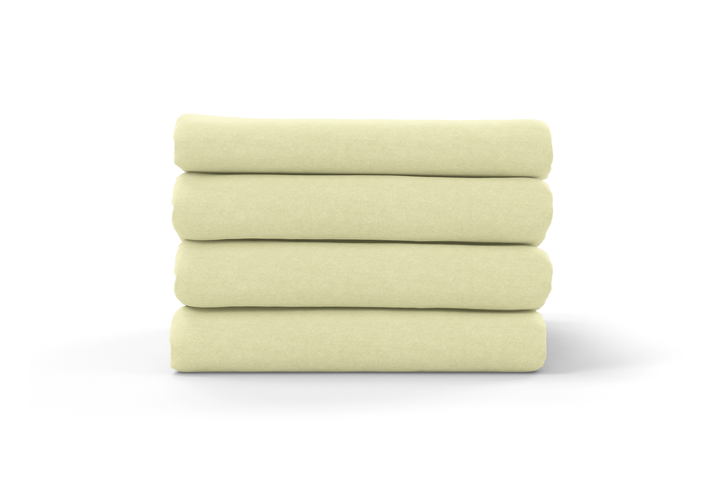 Buttermilk Compact Cot Bottom Sheet 105cm