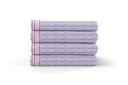Pink Cot Bottom Sheet 135cm