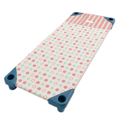 Signature Pink Daycare Stacker Sheet Set – 100% Cotton