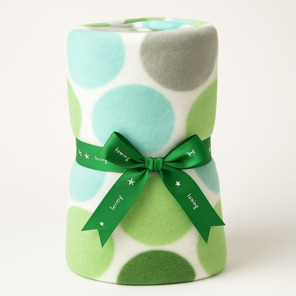 Green Signature Fleece Blanket