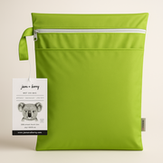 Wet Zip Bag Froggy Green