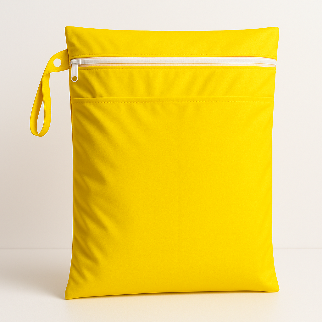 Wet Zip Bag Yellow