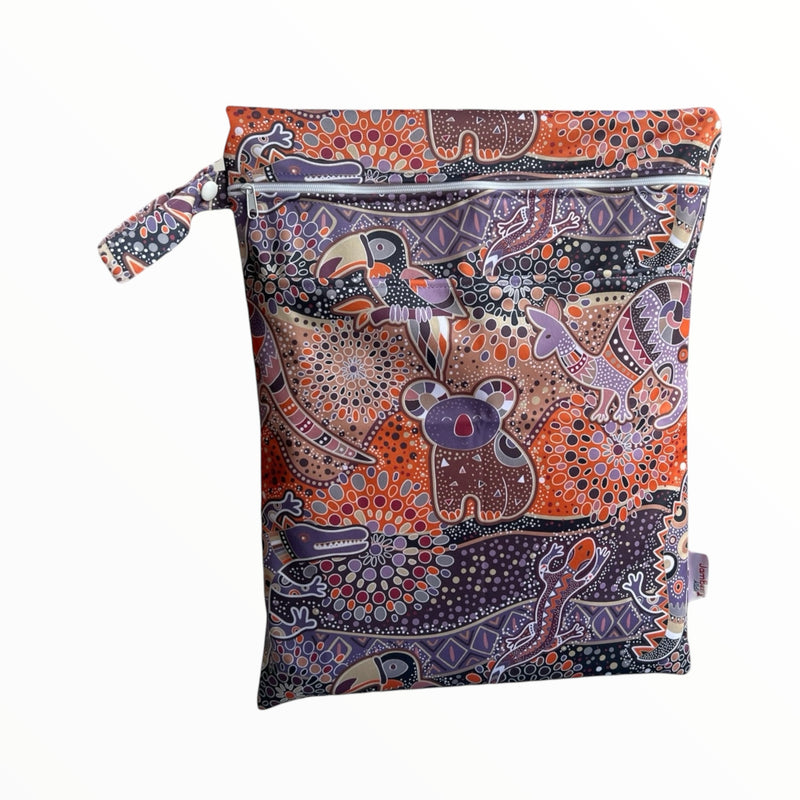 Australian Native Animal Wet Zip Bag