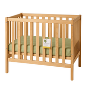 Olive Leaf Compact Cot Bottom Sheet Set 105cm