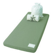 Olive Leaf Floor Mat Sheet Set Attached