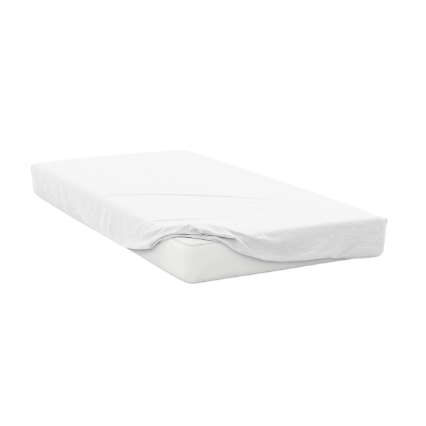 Crisp White Cot Sheet Set