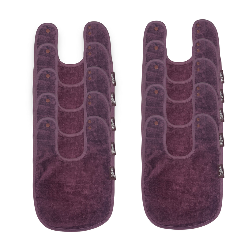 Pack of 10 - Mulberry Everyday Bib