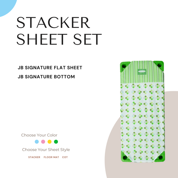 Signature Stacker Sheet Set 135cm - Attached