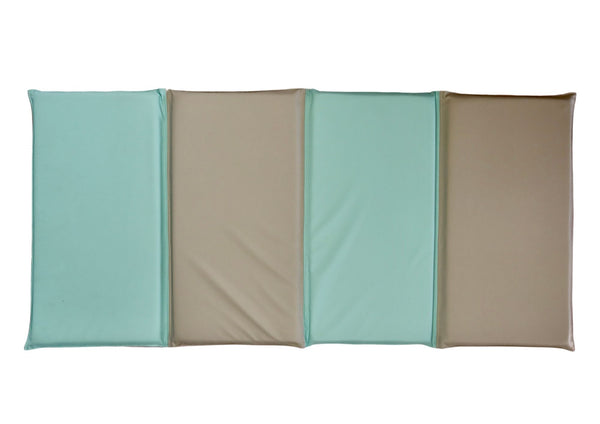 EXPLORER Folding Mat - Aqua Blue/Grey