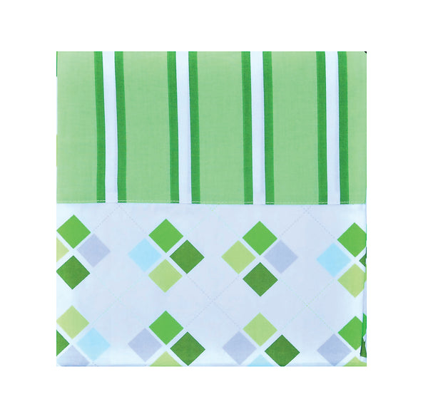 Compact Cot / Small Cot Sheets Green