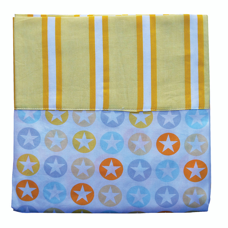 100% Cotton - Cot Sheets Yellow