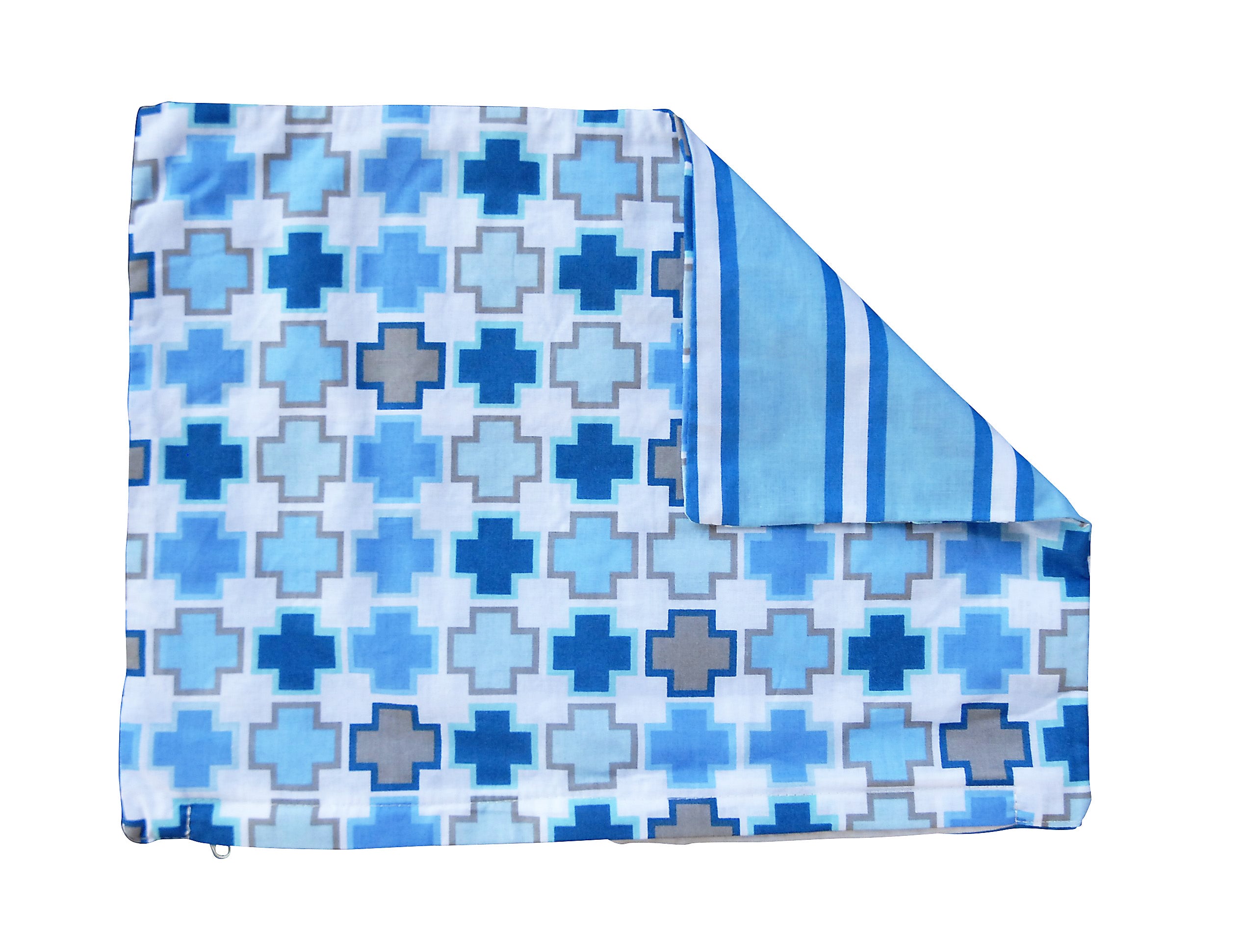 Cotton Pillow Blue