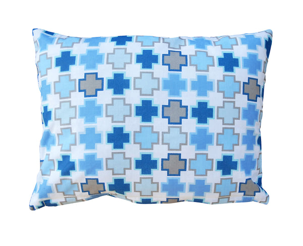 Cotton Pillow Blue