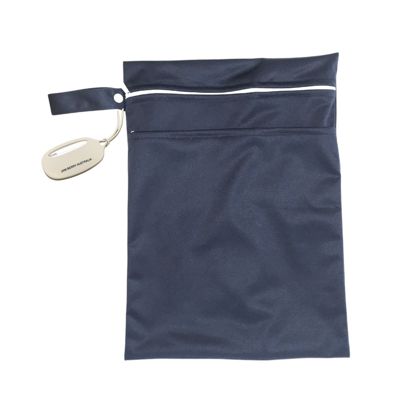 Wet zip bag navy